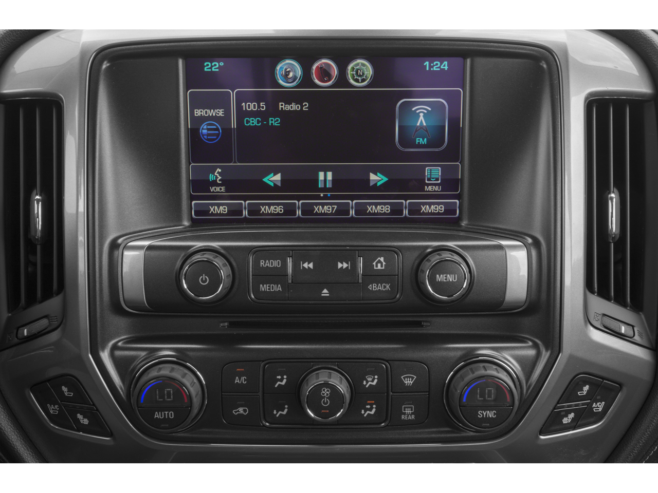 2015 Chevrolet Silverado 1500 4WD CREW CAB 143.5 LT W/