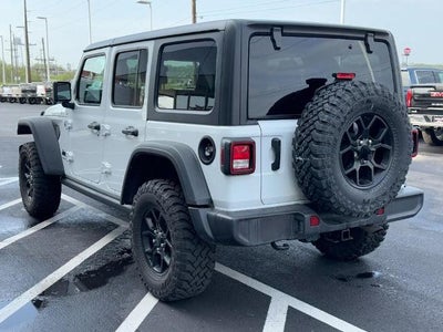 2025 Jeep Wrangler Willys 4 Door 4x4