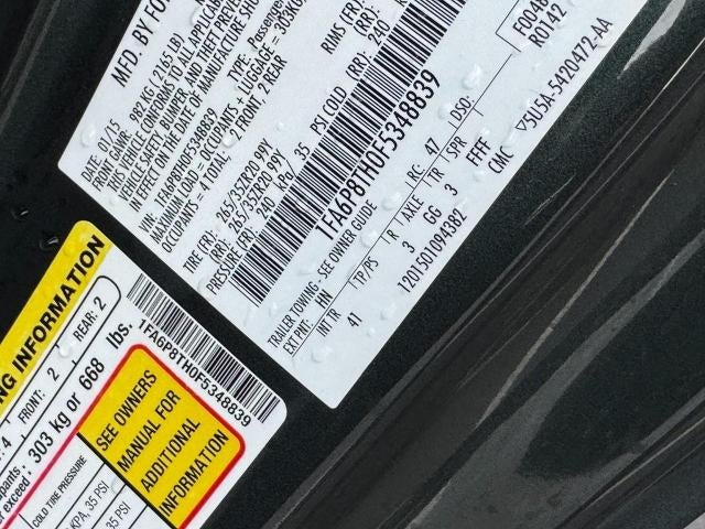 2015 Ford Mustang 2dr Fastback EcoBoost Premium