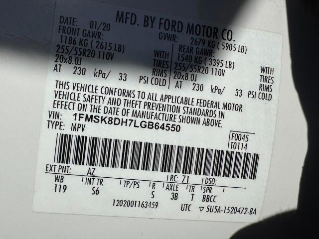 2020 Ford Explorer XLT 4WD
