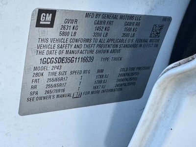 2016 Chevrolet Colorado 2WD Crew Cab 128.Z71