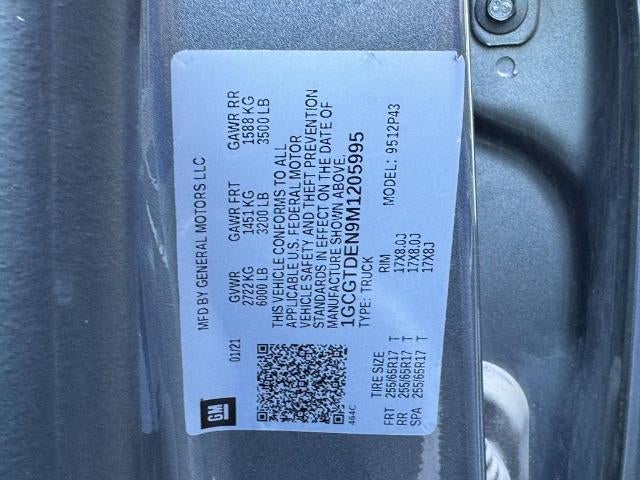 2021 Chevrolet Colorado 4WD Crew Cab Z71