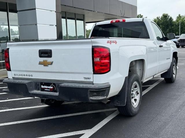 2018 Chevrolet Silverado 1500 4WD Reg Cab 133.Work Truck