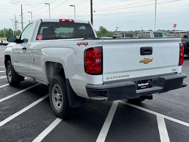 2018 Chevrolet Silverado 1500 4WD Reg Cab 133.Work Truck