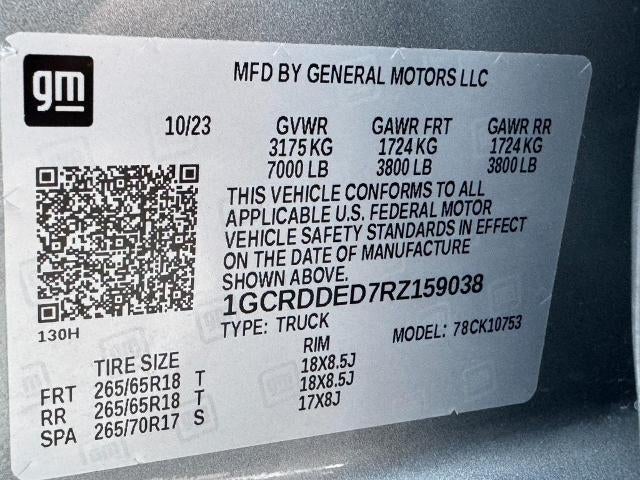 2024 Chevrolet Silverado 1500 4WD Double Cab LT w/1LT