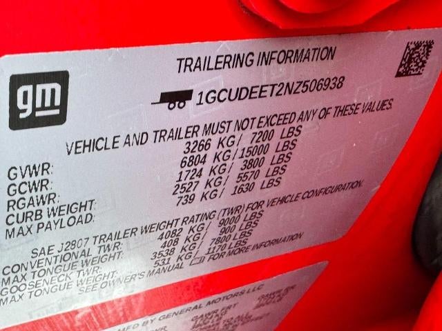 2022 Chevrolet Silverado 1500 4WD Crew Cab RST