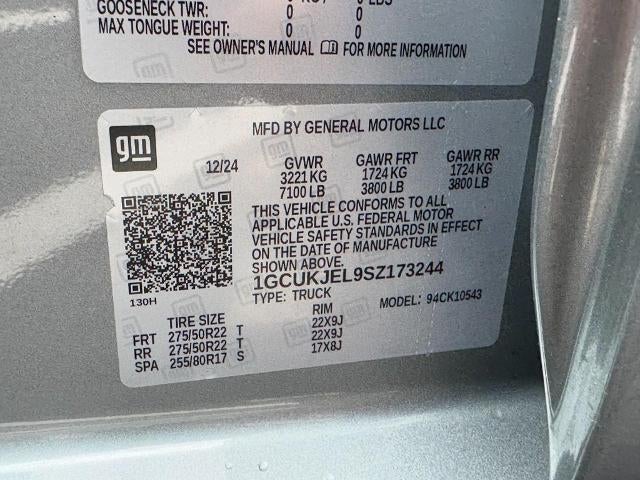 2025 Chevrolet Silverado 1500 4WD Crew Cab High Country