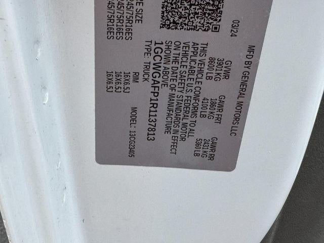 2024 Chevrolet Express Cargo 2500 RWD 2500 135"