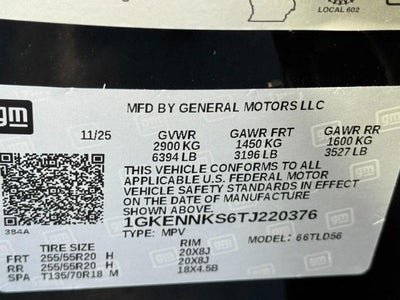 2026 GMC Acadia AWD 4dr Elevation