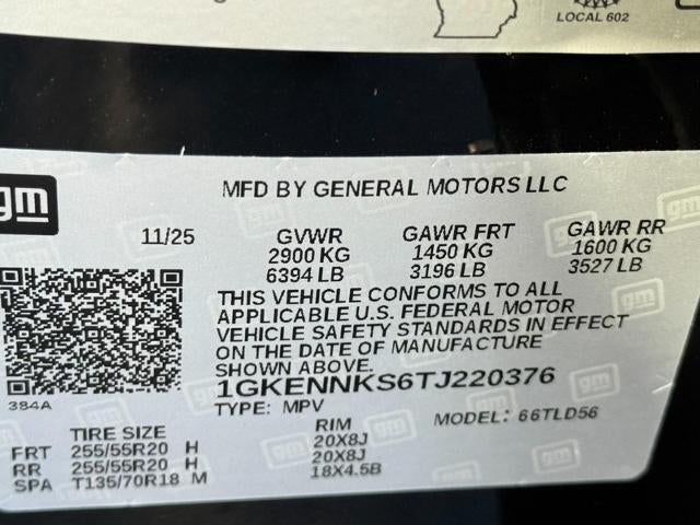 2026 GMC Acadia AWD 4dr Elevation