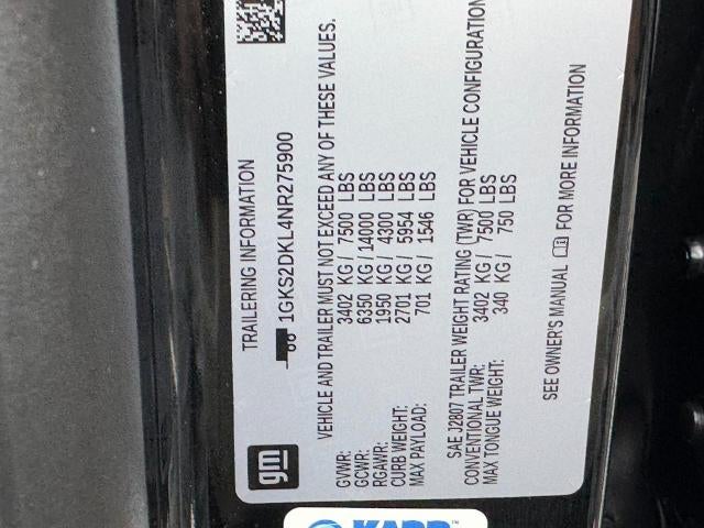 2022 GMC Yukon 4WD 4dr Denali