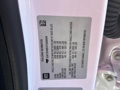 2026 GMC HUMMER EV SUV e4WD 4dr 2X w/3VL