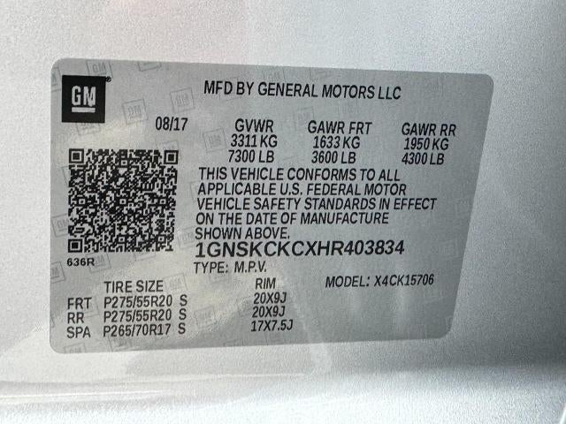 2017 Chevrolet Tahoe 4WD 4dr Premier