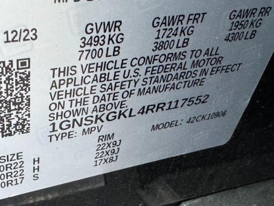 2024 Chevrolet Suburban 4WD 4dr High Country