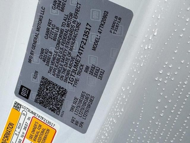 2026 GMC Sierra 2500 HD 4WD Reg Cab SLE