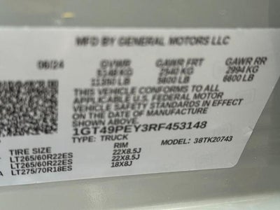 2024 GMC Sierra 2500 HD 4WD Crew Cab AT4