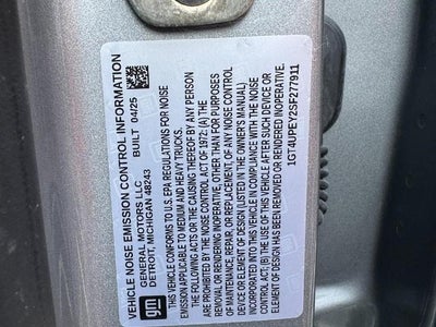 2025 GMC Sierra 2500 HD 4WD Crew Cab AT4