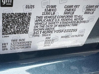 2025 GMC Sierra 2500 HD 4WD Crew Cab Denali