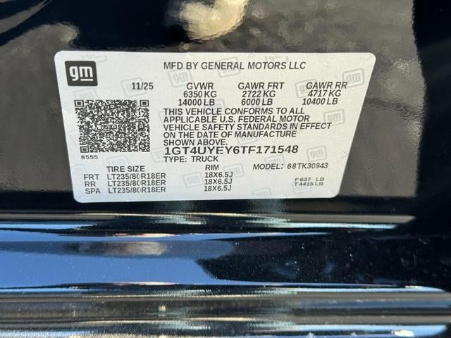 2026 GMC Sierra 3500 HD 4WD Crew Cab Denali Ultimate