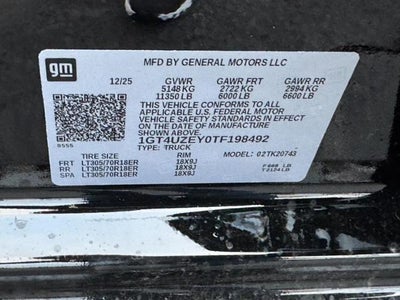 2026 GMC Sierra 2500 HD 4WD Crew Cab AT4X