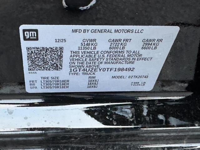 2026 GMC Sierra 2500 HD 4WD Crew Cab AT4X