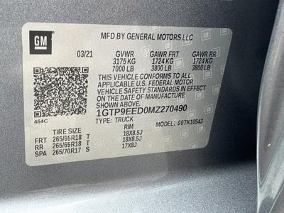2021 GMC Sierra 1500 4WD Crew Cab AT4