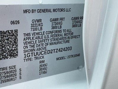 2026 GMC Sierra 1500 4WD Crew Cab Elevation w/3SB