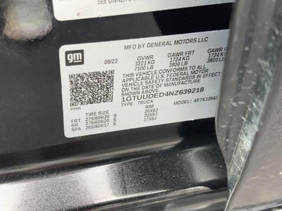 2022 GMC Sierra 1500 4WD Crew Cab SLT