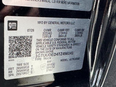 2026 GMC Sierra 1500 4WD Crew Cab SLT