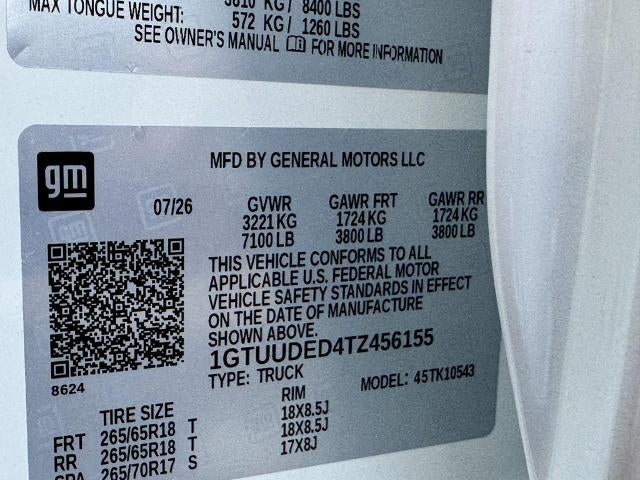 2026 GMC Sierra 1500 4WD Crew Cab SLT
