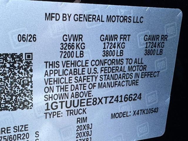 2026 GMC Sierra 1500 4WD Crew Cab AT4