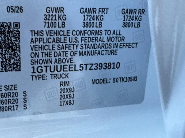 2026 GMC Sierra 1500 4WD Crew Cab AT4