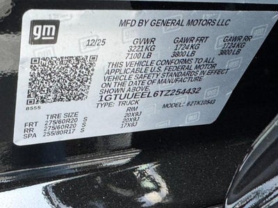 2026 GMC Sierra 1500 4WD Crew Cab AT4