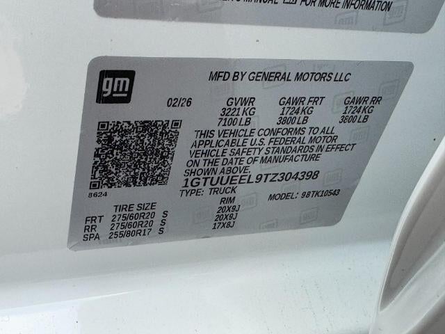 2026 GMC Sierra 1500 4WD Crew Cab AT4