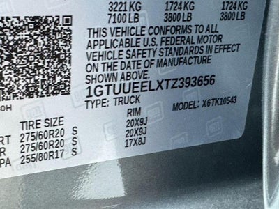 2026 GMC Sierra 1500 4WD Crew Cab AT4