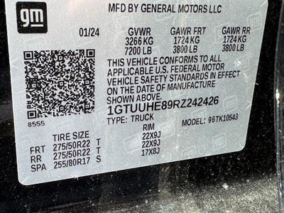 2024 GMC Sierra 1500 4WD Crew Cab Denali Ultimate