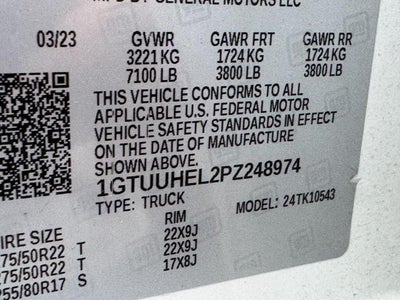 2023 GMC Sierra 1500 4WD Crew Cab Denali Ultimate