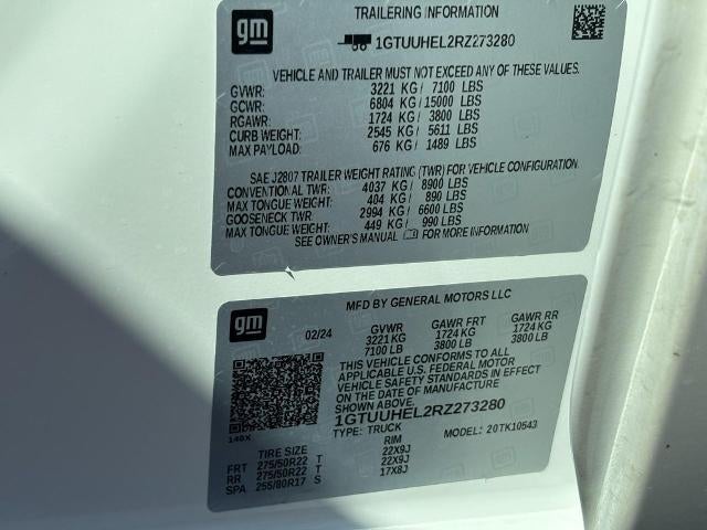 2024 GMC Sierra 1500 4WD Crew Cab Denali Ultimate