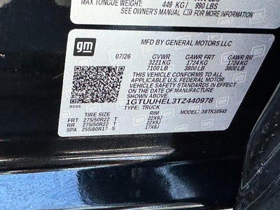 2026 GMC Sierra 1500 4WD Crew Cab Denali Ultimate