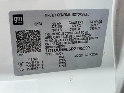 2024 GMC Sierra 1500 4WD Crew Cab Denali Ultimate