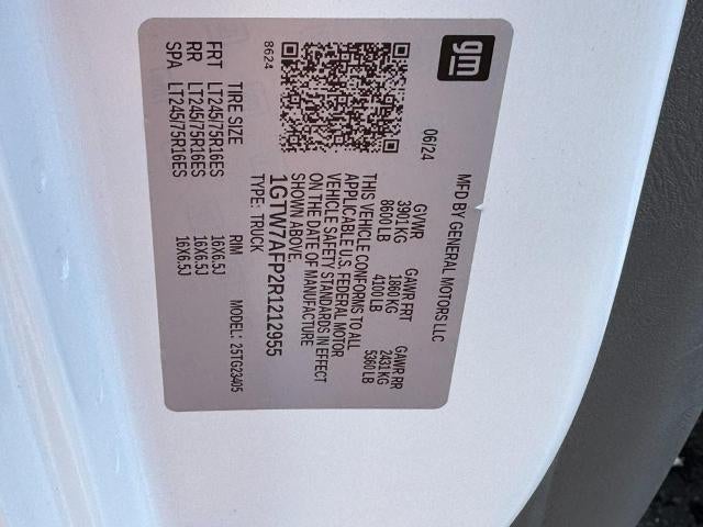 2024 GMC Savana Cargo 2500 RWD 2500 135"