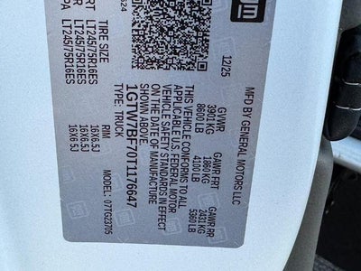 2026 GMC Savana Cargo 2500 RWD 2500 155"