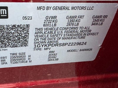 2023 Cadillac XT6 AWD 4dr Premium Luxury