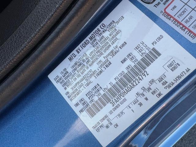 2010 Ford Fusion 4dr Sdn SE FWD