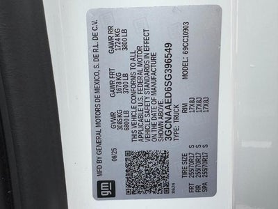 2025 Chevrolet Silverado 1500 2WD Reg Cab Work Truck