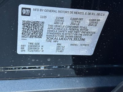 2026 GMC Terrain AWD 4dr Elevation