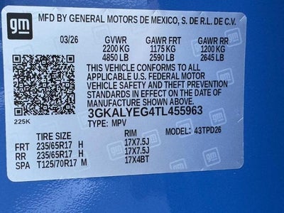 2026 GMC Terrain AWD 4dr AT4