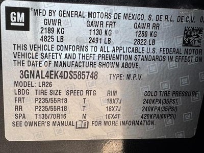 2013 Chevrolet Captiva FWD 4dr LTZ