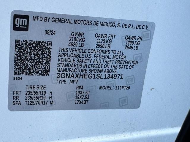 2025 Chevrolet Equinox FWD 4dr LT w/1LT