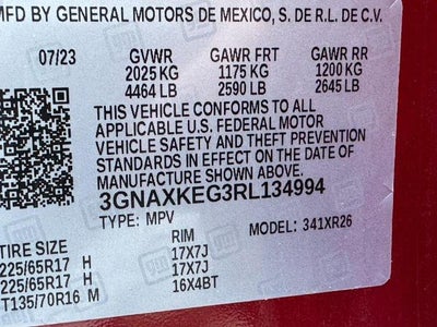 2024 Chevrolet Equinox FWD 4dr LT w/1LT